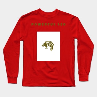 African Lion Long Sleeve T-Shirt